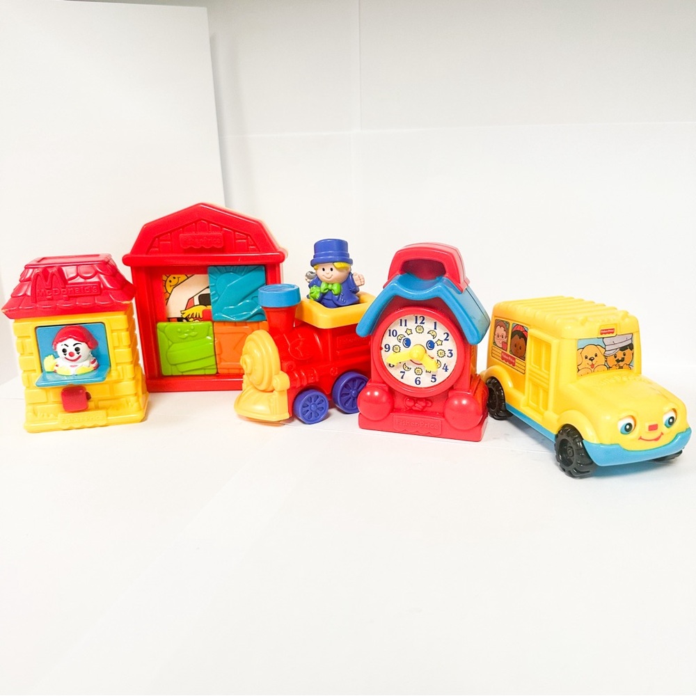 Vintage 1999 McD Fisher-Price Toys